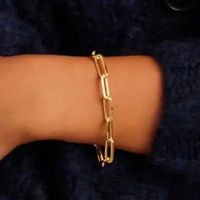 ست گردنبند و دستبند زنانه طرح تیفانی Tiffany رنگ طلایی آبکاری نقره رنگ ثابت فری سایز Freesize کد zgy — تصویر ۳