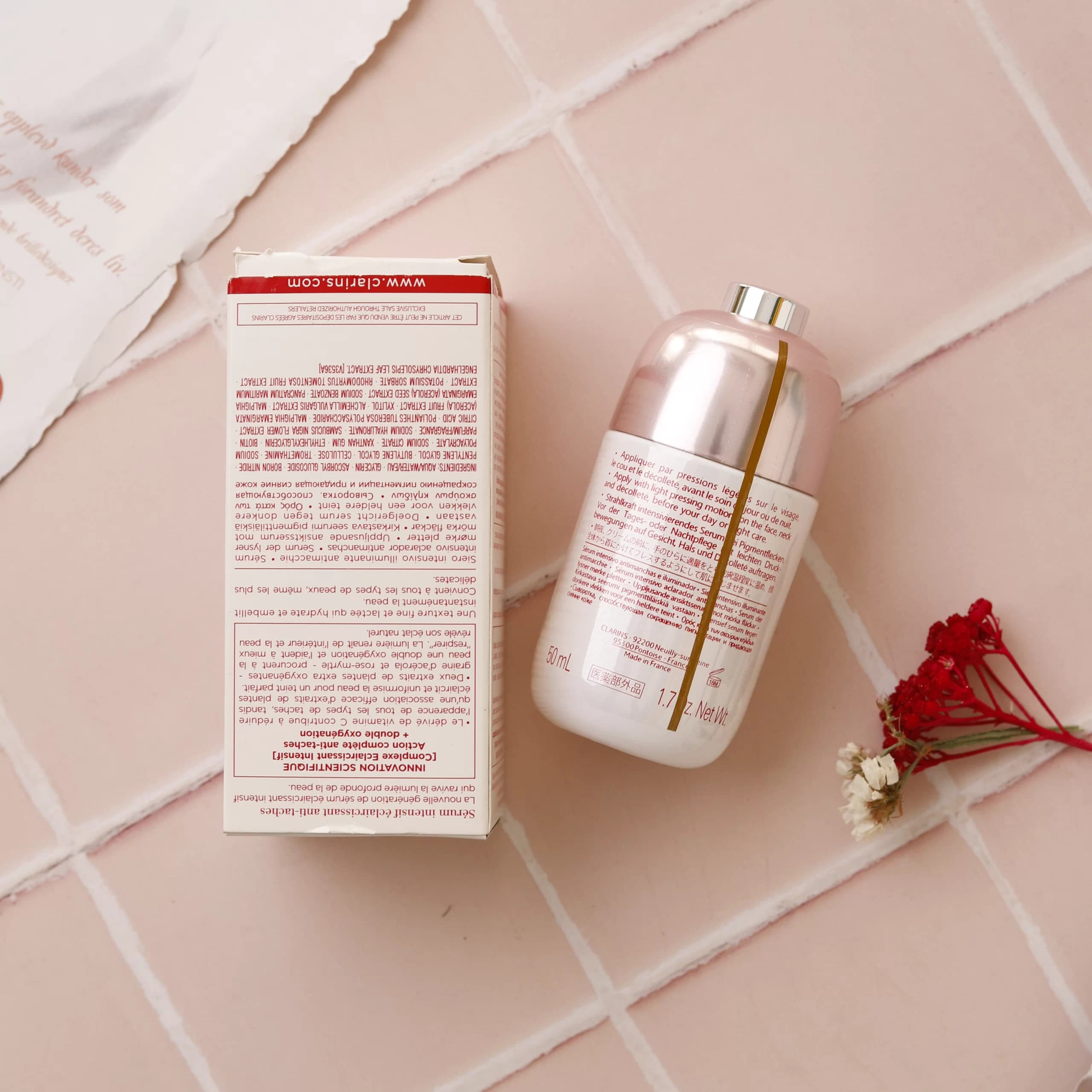 سرم ضد لک و روشن کننده برایت پلاس کلارنس CLARINS — تصویر ۲