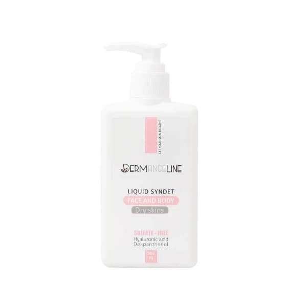 کرم ژل پاک کننده پوست خشک صورت و بدن درم انجلین 200ml