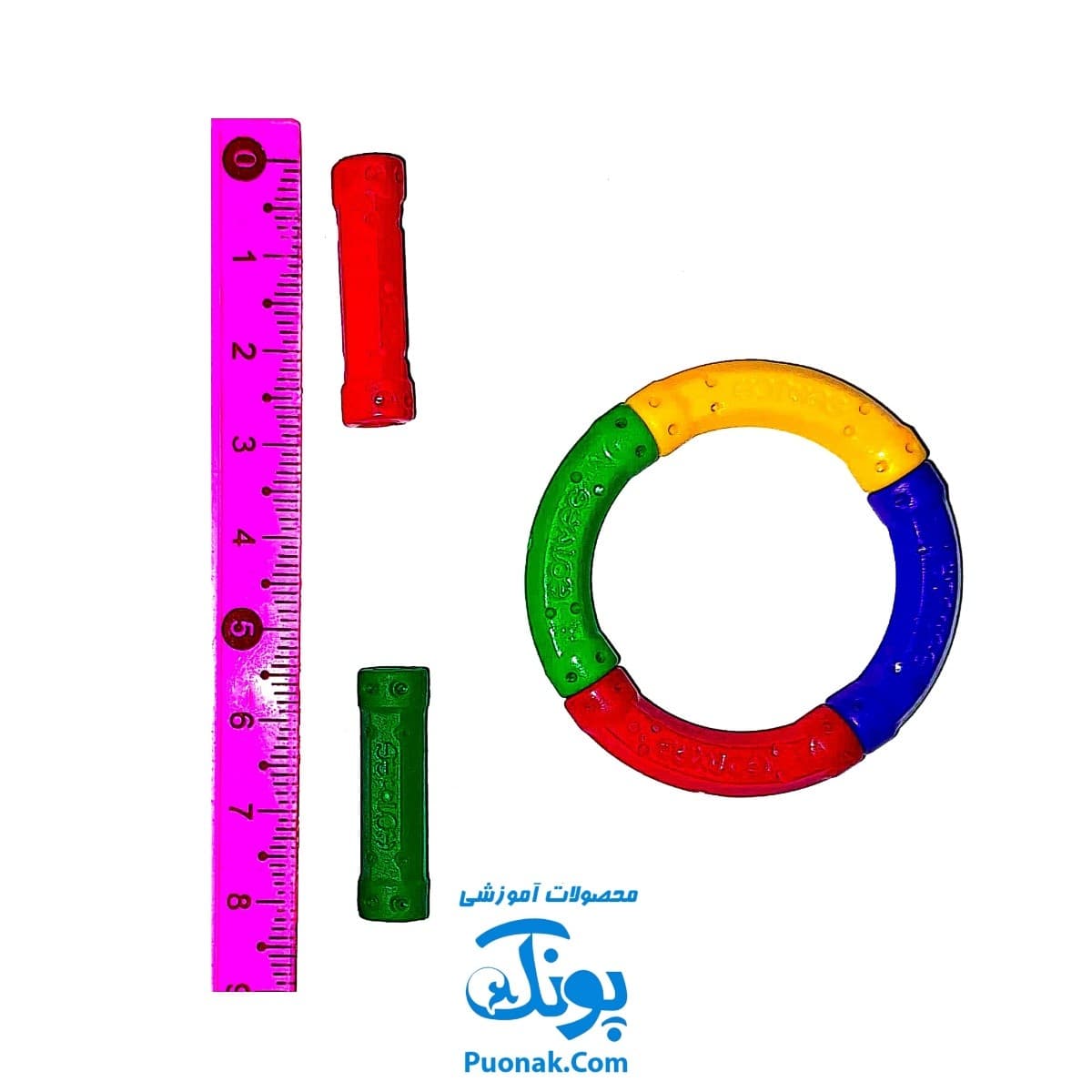 بازی فکری مگنت سبک خمیده راد و گوی ۹۴ قطعه کلاسیک Play Magnet — تصویر ۵