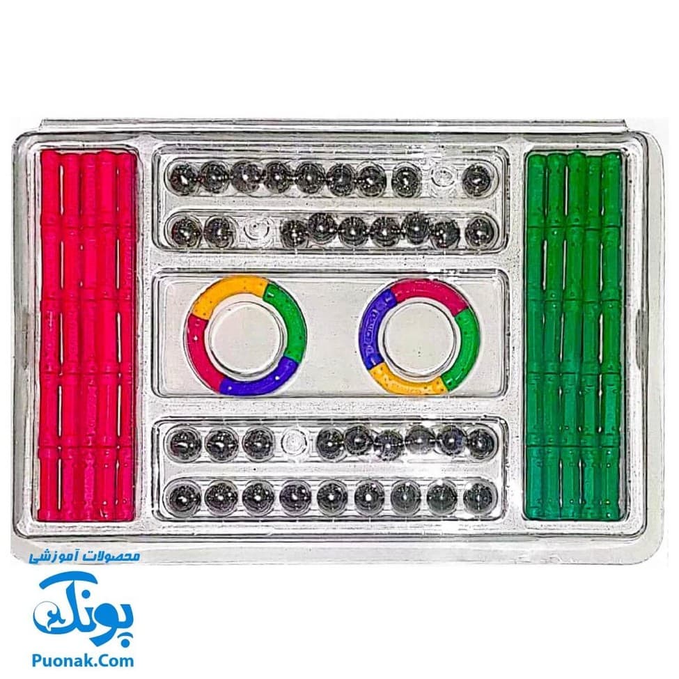 بازی فکری مگنت سبک خمیده راد و گوی ۹۴ قطعه کلاسیک Play Magnet — تصویر ۸