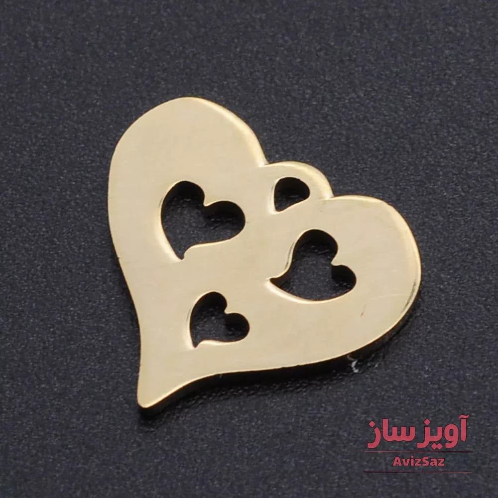 گردنبند قلب کد 101055