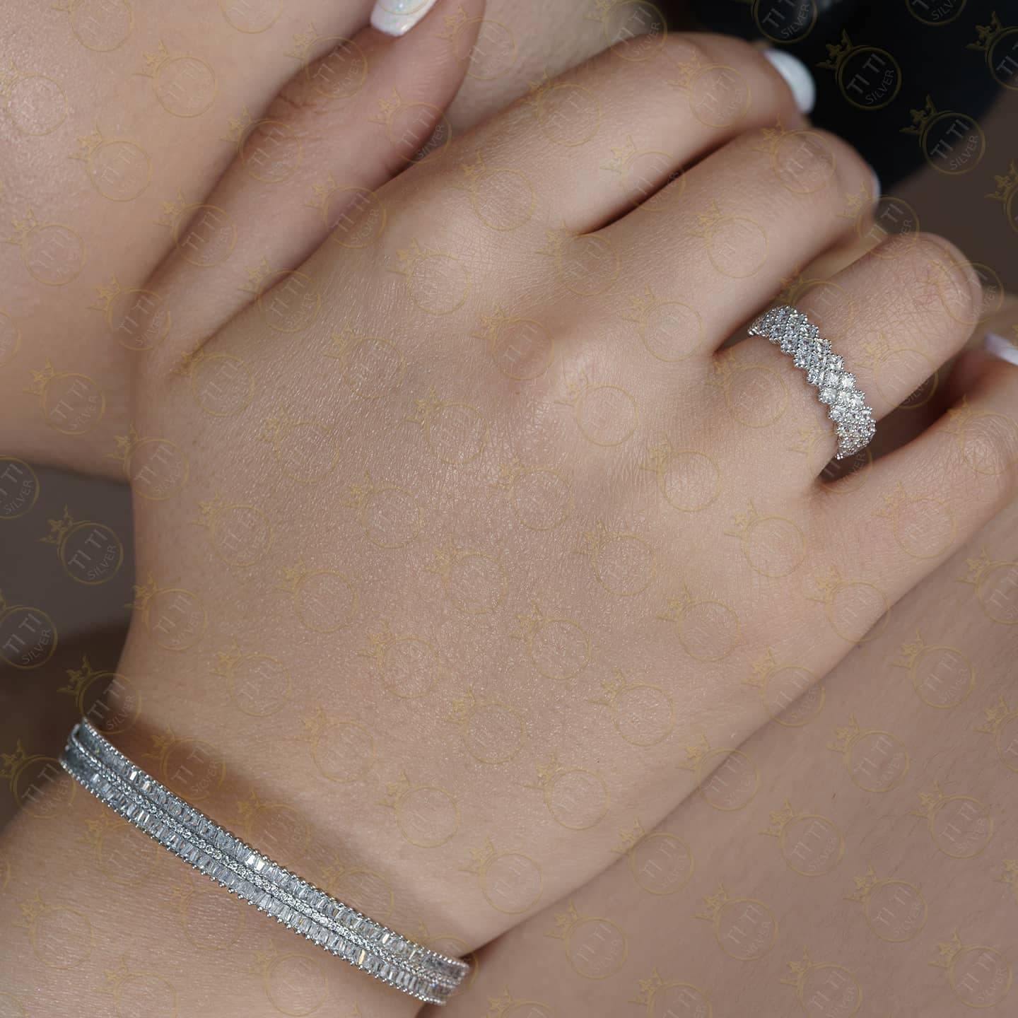 انگشتر پرنس نقره کد 1033 — تصویر ۲