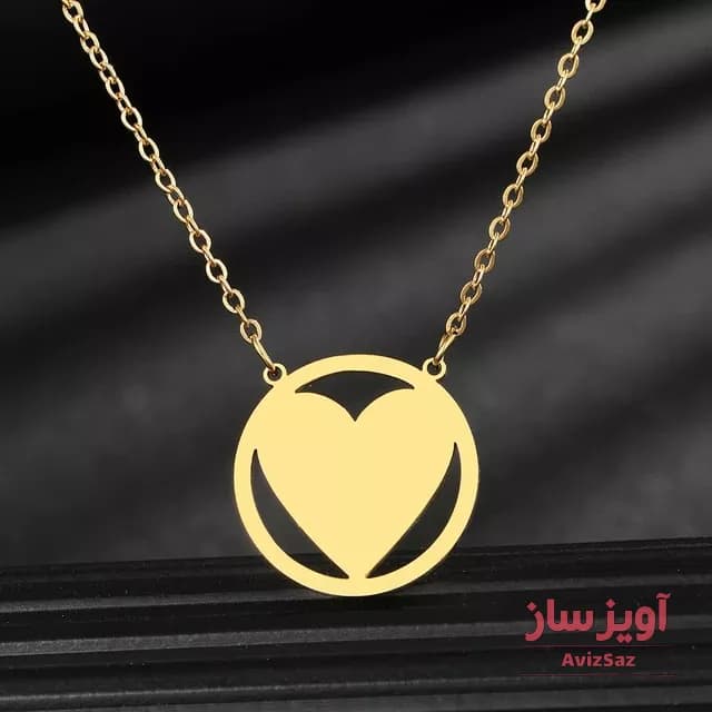 گردنبند قلب کد 101033
