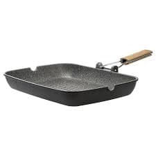 تابه گریل آیکیا، مدل HUSKNUT،دسته تاشو/ 36×26 سانتی متر