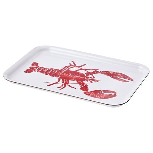 سینی ایکیا، مدل SOMMARFLADER، طرح دار/ 20X28 سانتی متر