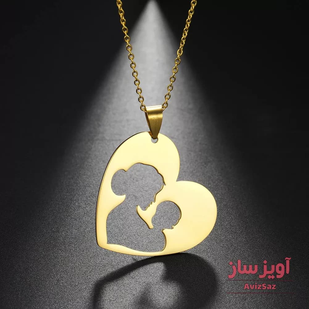 گردنبند مادر و فرزند کد 101010