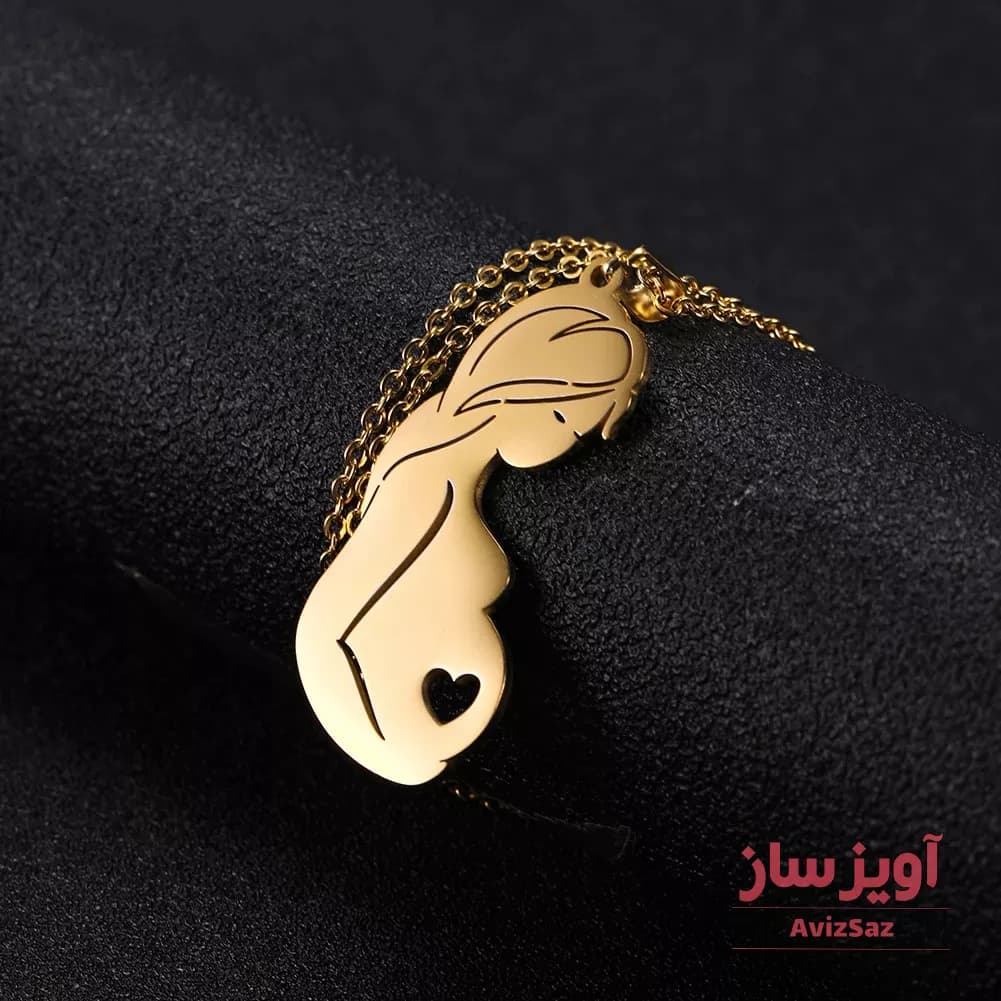 گردنبند مادر و فرزند کد 101009