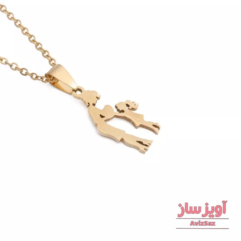 گردنبند مادر و فرزند کد 101007