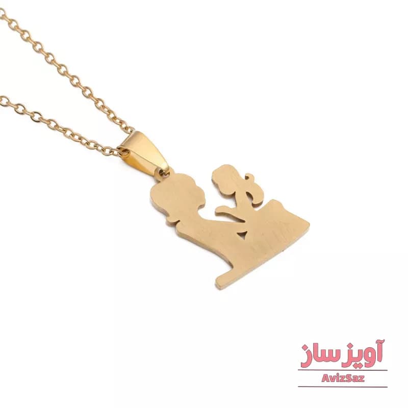 گردنبند مادر و فرزند کد 101006