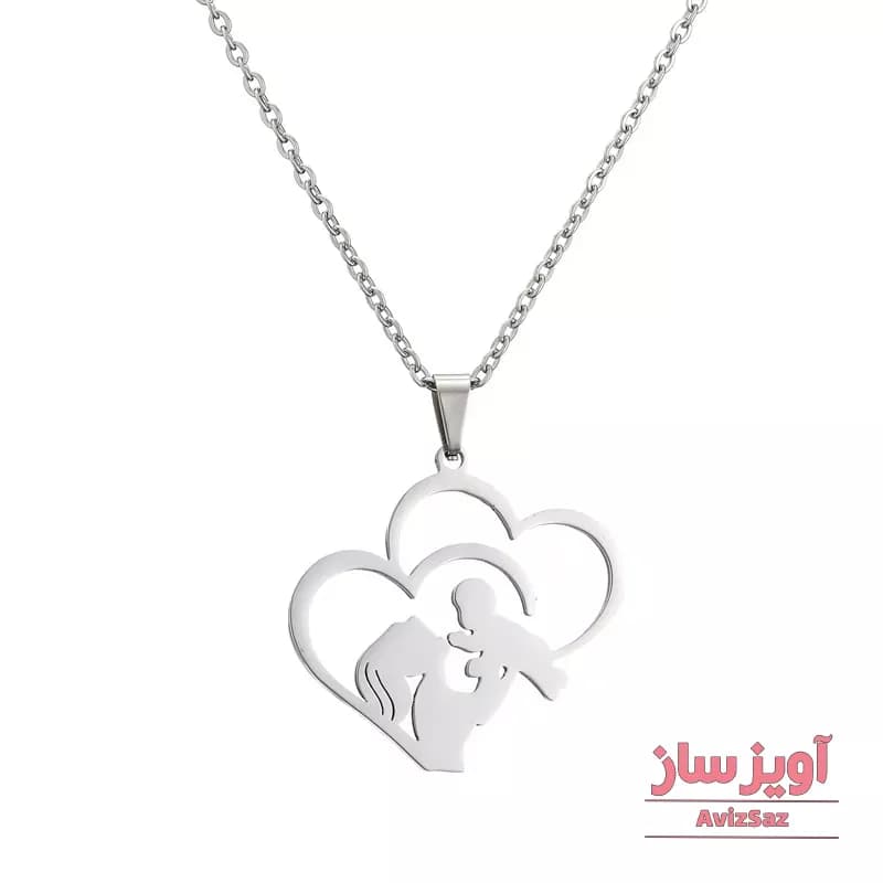 گردنبند مادر و فرزند کد 101005