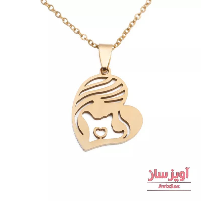 گردنبند مادر و فرزند کد 101004