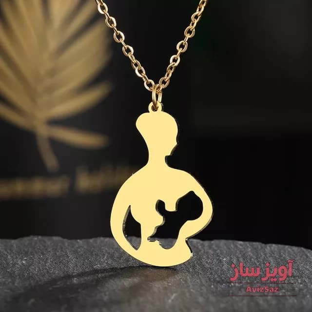 گردنبند مادر و فرزند کد 101003