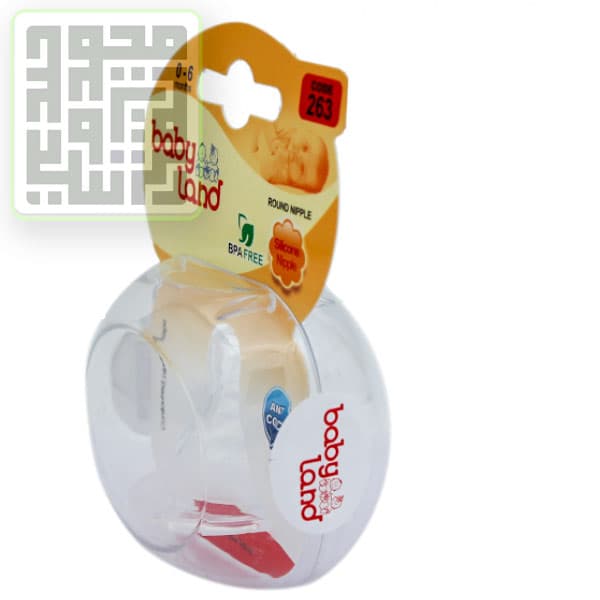 سر شیشه سیلیکونی بی بی لند کد 263 — تصویر ۴