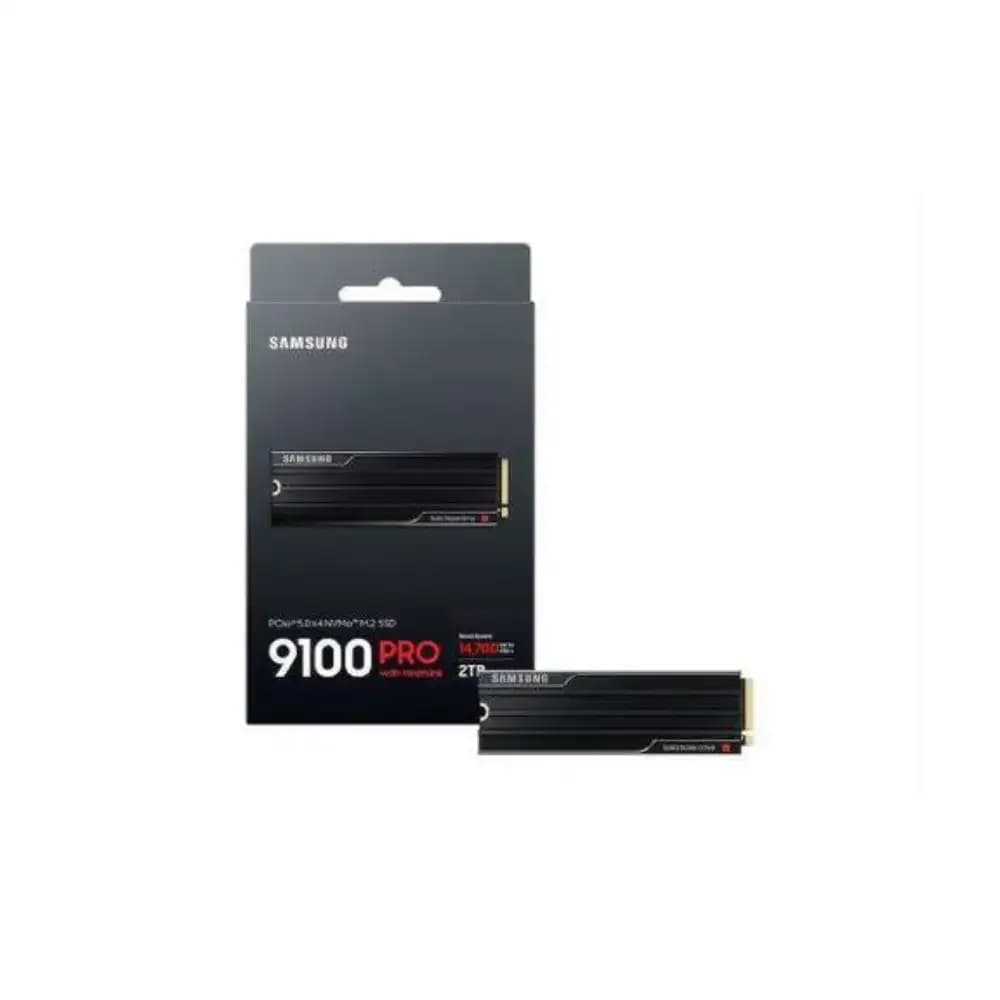 حافظه اس اس دی اینترنال سامسونگ 9100Pro Heatsink M.2 2280 NVMe ظرفیت 1 ترابایت — تصویر ۷