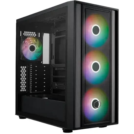 کیس کامپیوتر کولرمستر مدل MasterBox 600 Mid Tower مشکی