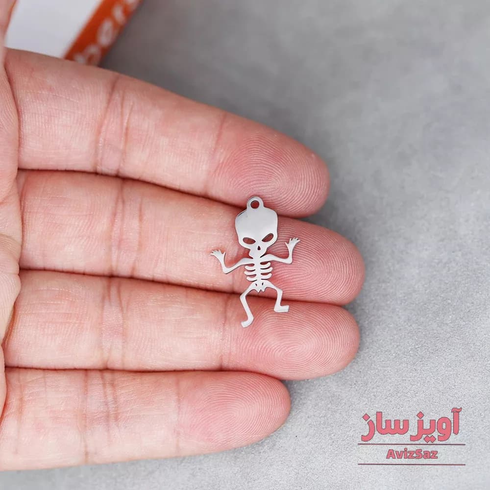گردنبند اسکلت کد 100979