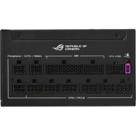 منبع تغذیه کامپیوتر ایسوس ROG Strix Gaming 80 Plus Platinum توان 1200 وات — تصویر ۳