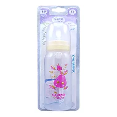 شیشه شیر وی کر wee care حجم 250 میل کد B326
