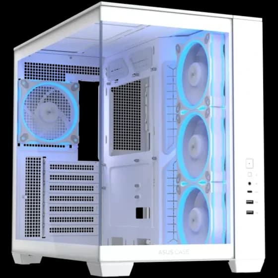 کیس گیمینگ ایسوس مدل A32 PLUS رنگ سفید