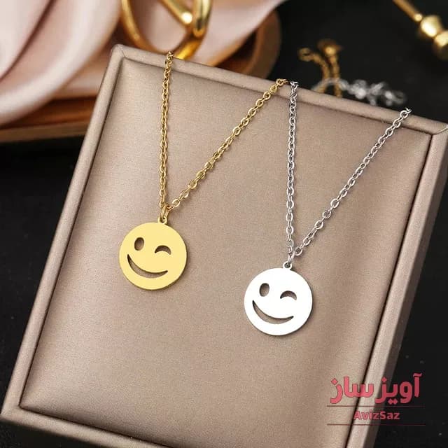 گردنبند ایموجی خنده کد 100959