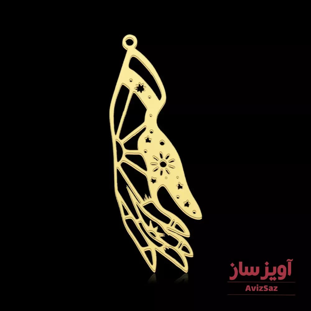گردنبند دست و ستاره کد 100940