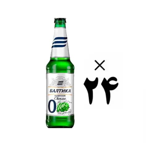 آبجو بدون الکل طعم دار بالتیکا 24 عددی Baltika