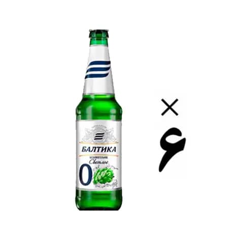 آبجو بدون الکل طعم دار بالتیکا 6 عددی Baltika