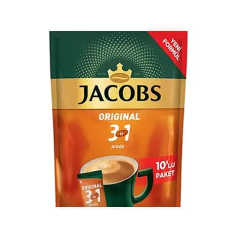 پودر قهوه فوری 3 در 1 جاکوبز 10 عددی Jacobs
