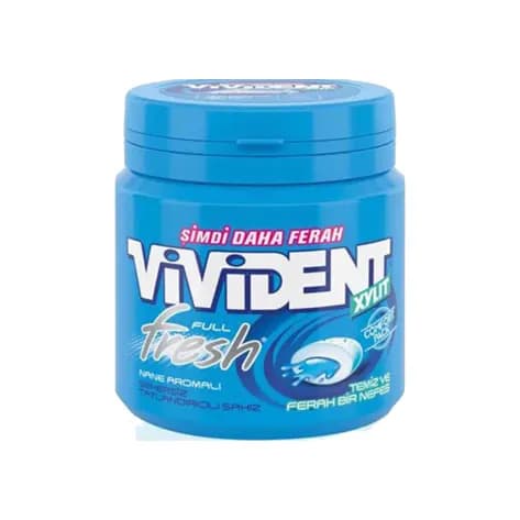 آدامس دراژه بشکه ای طعم نعنا ویویدنت Vivident