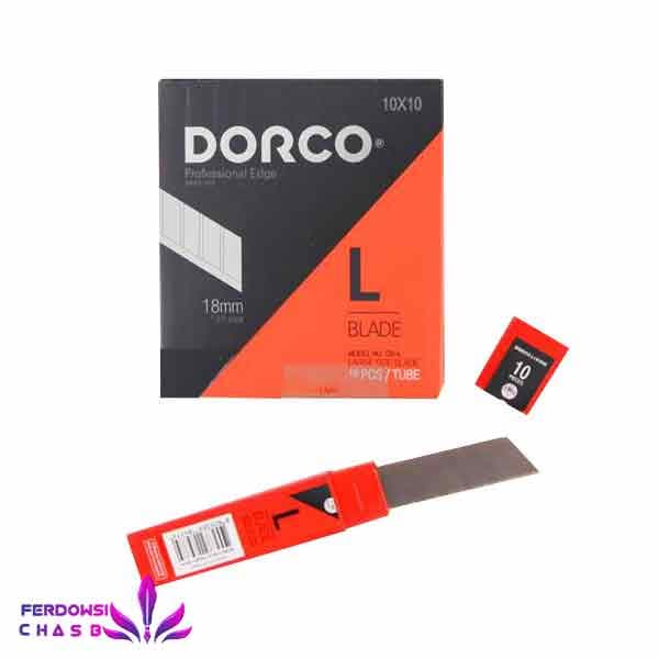 تیغ کاتر دورکو ۵ میل DORCO تایوان بسته 100عددی