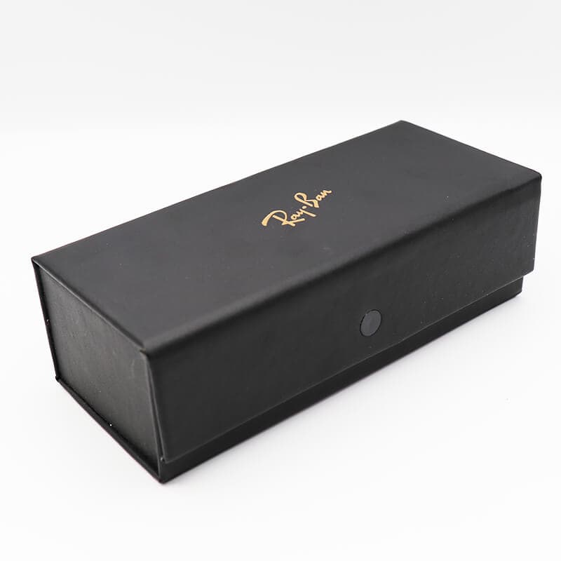 قاب عینک برند ری بن Ray-Ban مگنتی، مستطیلی و مشکی رنگ مدل 992039 — تصویر ۳