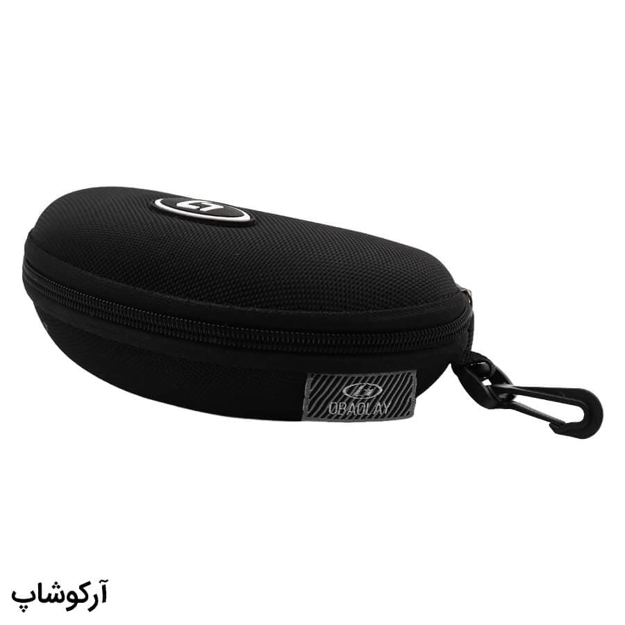 عینک طبی ورزشی با فریم آبی رنگ و بند مشکی برای فوتبال، والیبال، بسکتبال، فوتسال و هندبال مدل SP0867 — تصویر ۷