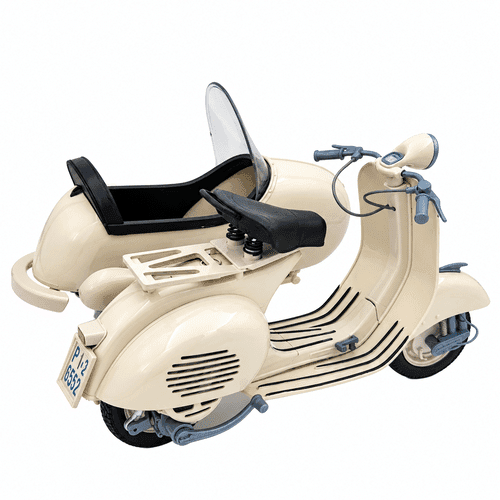 ماکت موتور وسپا صندوق دار نیو ری 1:6 _ vespa — تصویر ۵