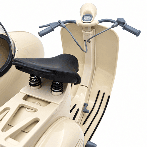 ماکت موتور وسپا صندوق دار نیو ری 1:6 _ vespa — تصویر ۴