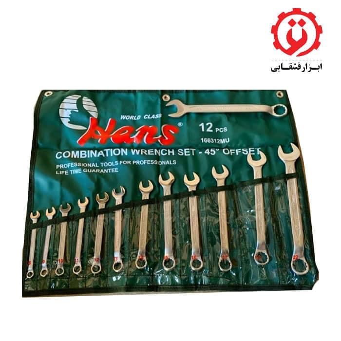 آچار یکسر رینگی 12عددی هنس مدل 166312M