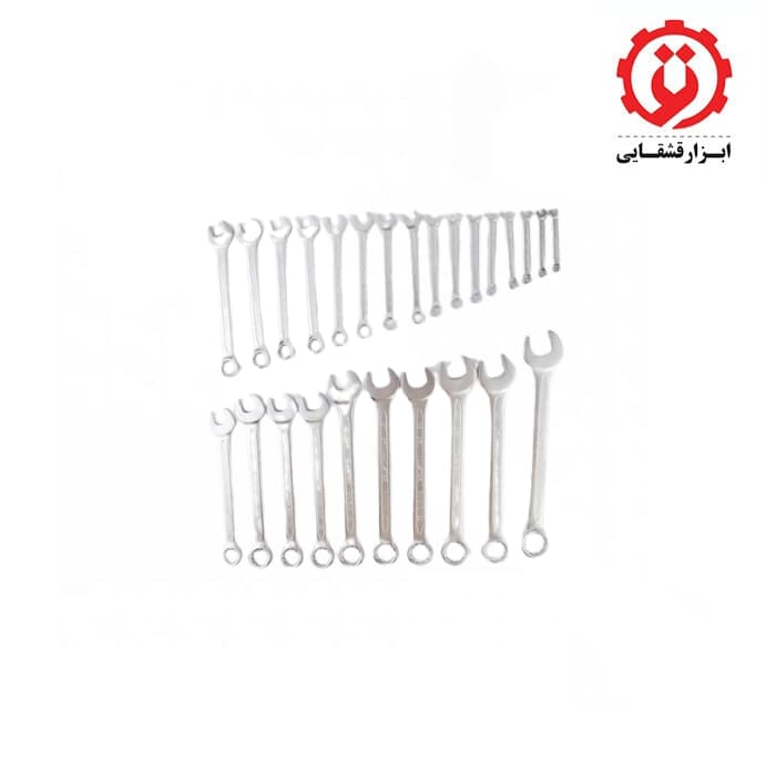 مجموعه 26 عددی آچار یکسر تخت یکسر رینگ مستر تولز مدل MT110-26 — تصویر ۲