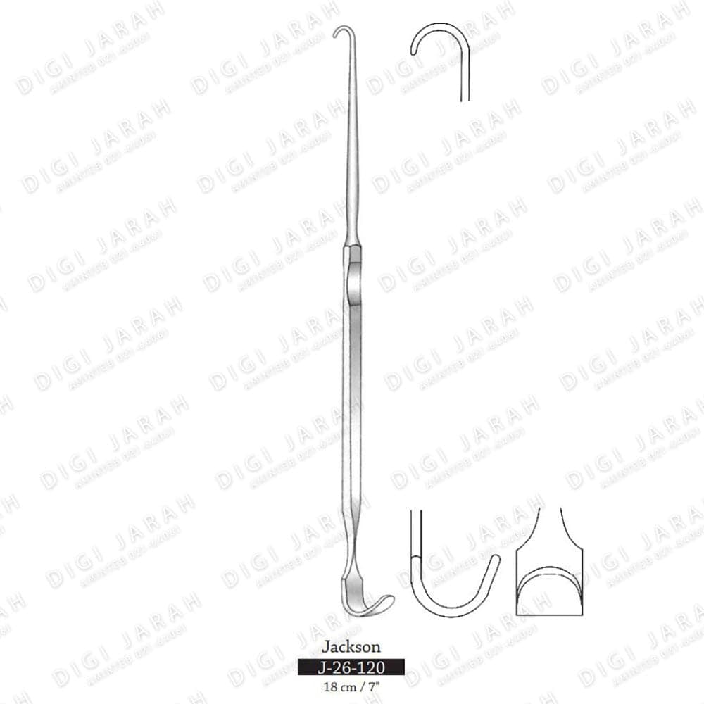 اکارتور تراکستومی دوطرفه J-26-120 surgicon