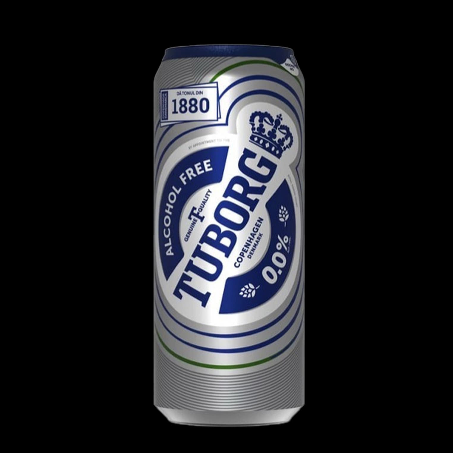 آبجو بدون الکل توبورگ سفید Tuborg non alcoholic beer