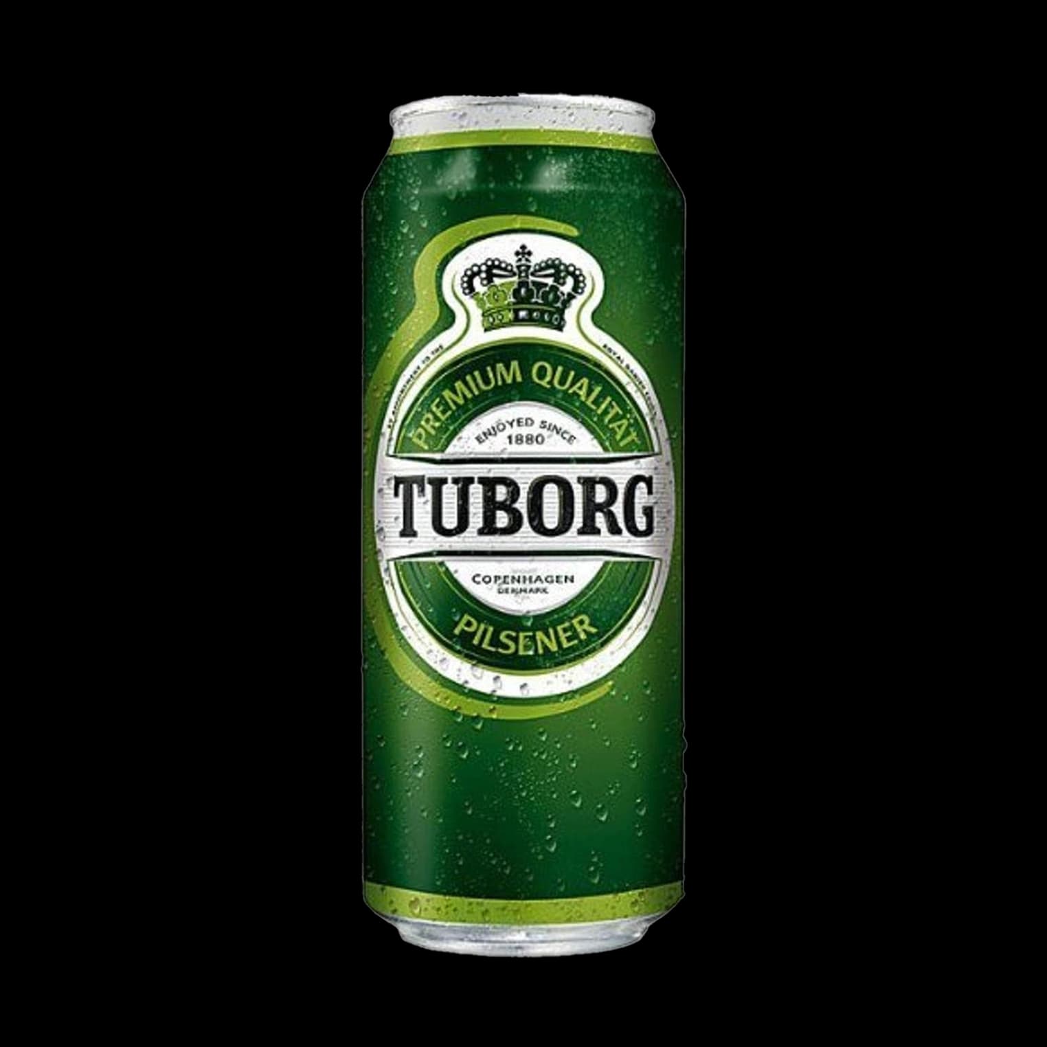 آبجو قوطی بدون الکل توبورگ سبز پرمیوم کوالیتی Tuborg non alcoholic beer