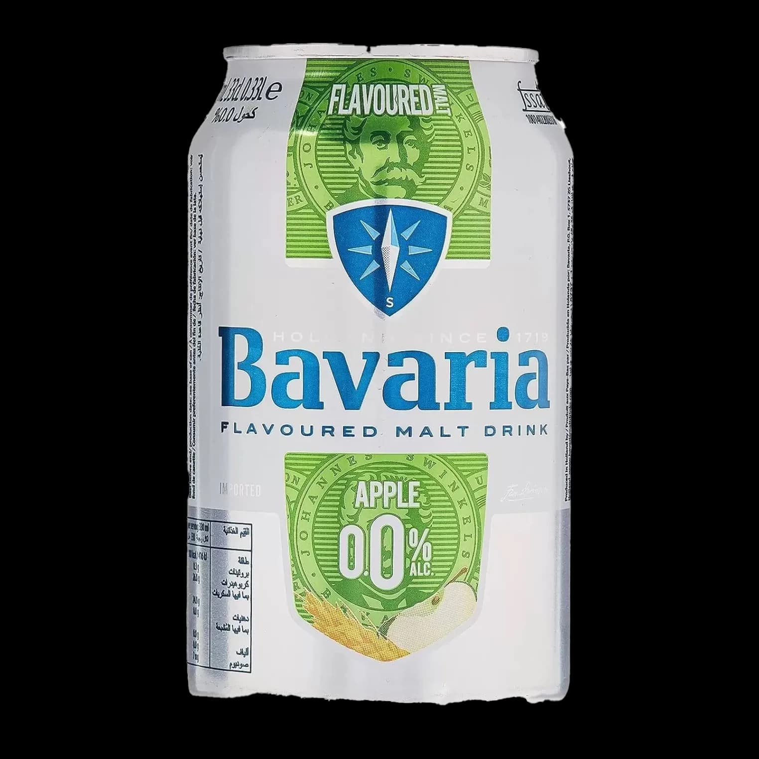 آبجو بدون الکل باواریا سیب Bavaria apple non alcoholic beer