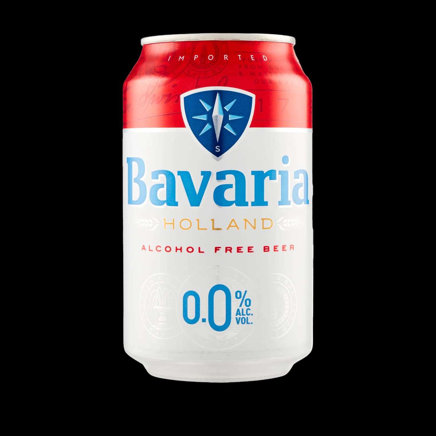 آبجو بدون الکل باواریا سفید قرمز Bavaria non alcoholic beer