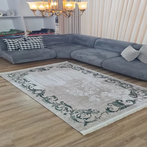فرشینه مخمل ترک ترمز دار کد h328 حاشیه دار — تصویر ۷
