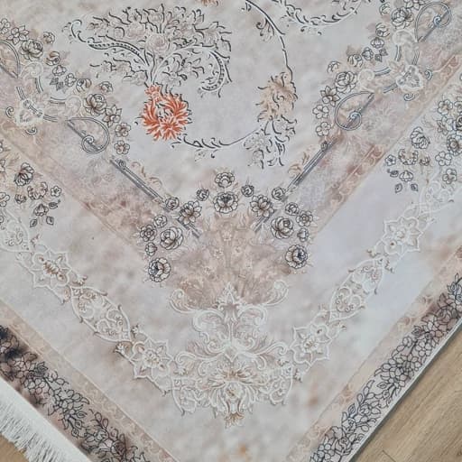 فرشینه مخمل هازان ترک طرح صبا کد L105 — تصویر ۳
