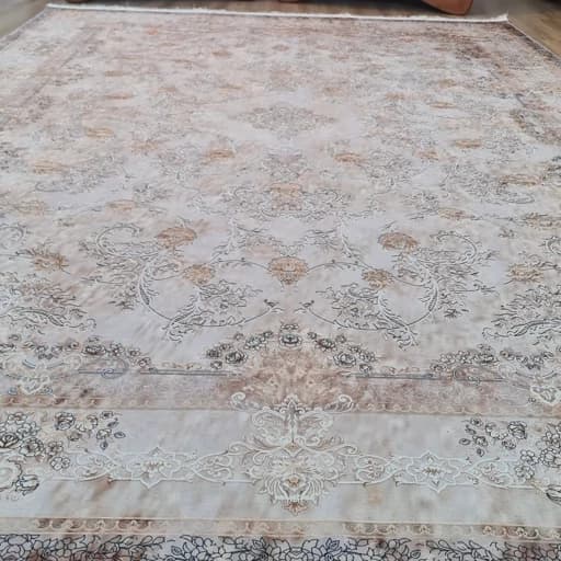 فرشینه مخمل هازان ترک طرح صبا کد L105 — تصویر ۵