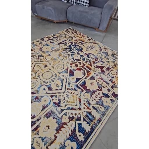 فرش چاپی مخمل تُرک ضد پُرز با زیره ضد سُر M173 — تصویر ۶