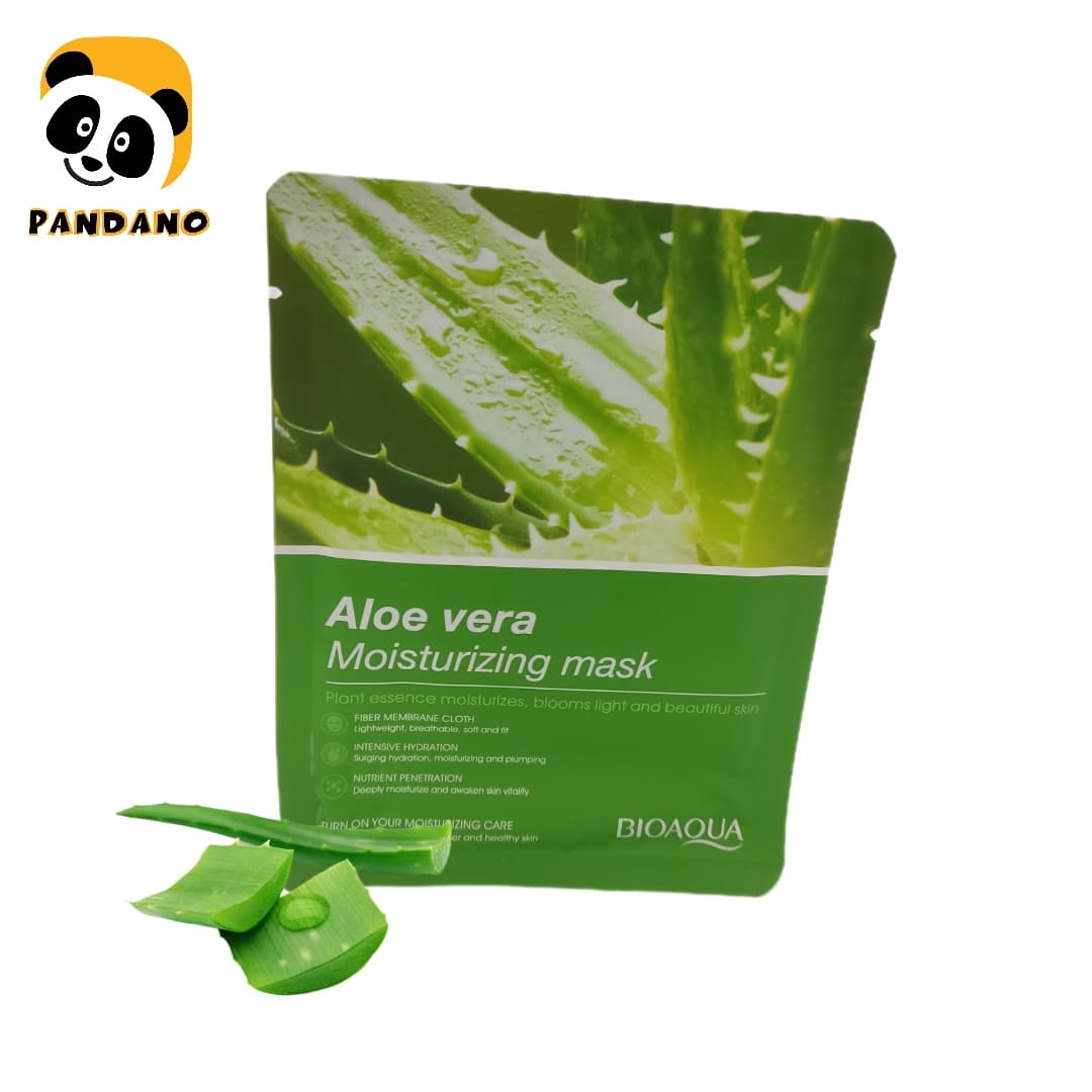 ماسک آبرسان ورقه ای آلوئه ورا بیو آکوا (BIOAQUA)
