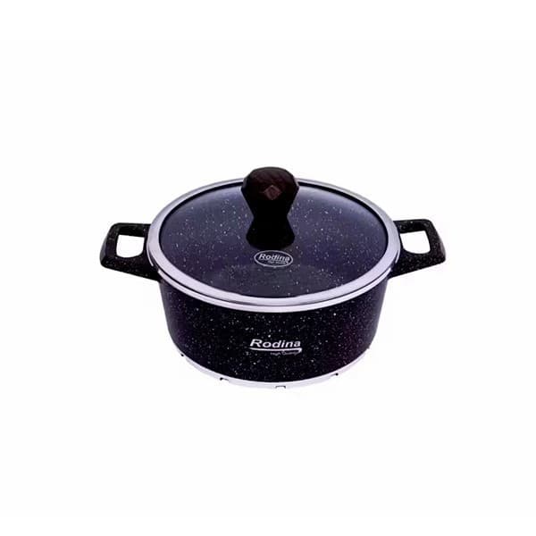 سرویس قابلمه گرانیتی 6 پارچه رودینا مدل M06-22 — تصویر ۳