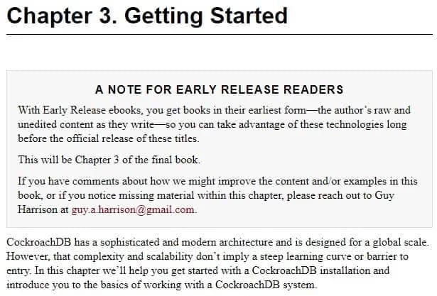 کتاب CockroachDB The Definitive Guide — تصویر ۴