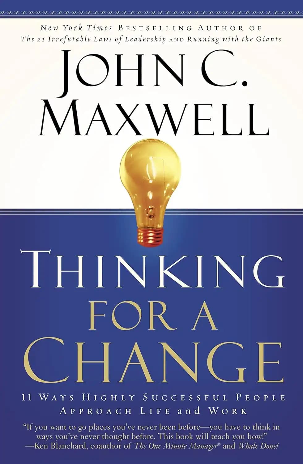 کتاب Thinking for a Change (تفکر برای تغییر) نسخه انگلیسی PDF | جان مکسول — تصویر ۲